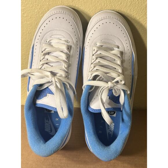 Nike Air Jordan 2 Retro Low University Blue White Size 6.5Y/Women 8 FJ6869 104 - Picture 7 of 12